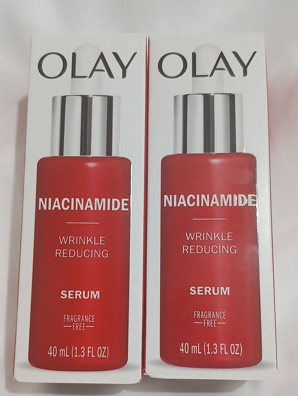 OLAY Niacinamide Wrinkle Reducing Serum - Red Packaging